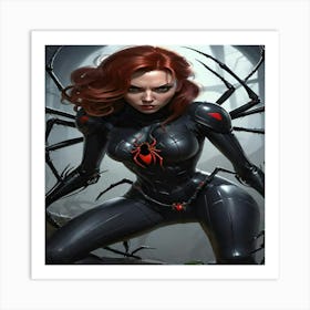 Black Widow 1 Art Print