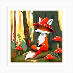 A small fox 6 Art Print