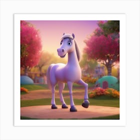 Fairy Tale Horse Art Print