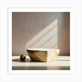 Marble Bowl Art Print