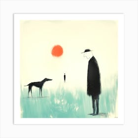 Dogs And Their People LXIII Art Print