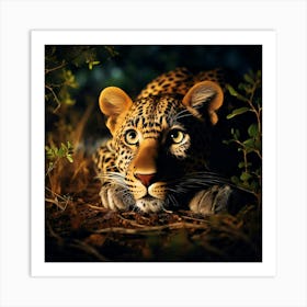 Wild Animal Creative Portrait 168 Art Print