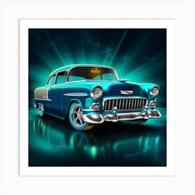 Chevrolet Bel Air Art Print