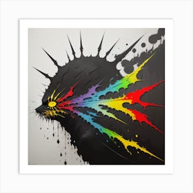 Splatter Painting 1 Art Print