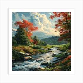 Beautiful Landscape (1) Art Print