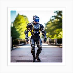 Vr Suit 3 Art Print