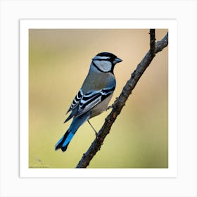 Blue Tit 58 Art Print