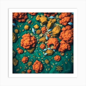 Coral Reef12 Art Print