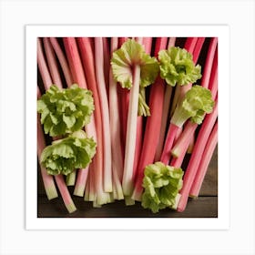 Rhubarb 84 Art Print