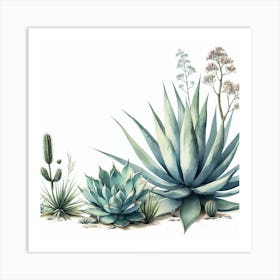 Agave 1 Art Print