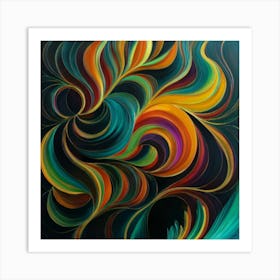 Abstract Painting Art Print