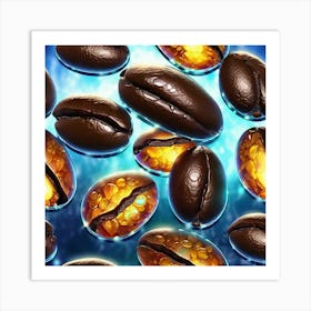 Coffee Beans 25 Art Print