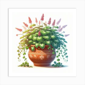 Potted Plants 2 Art Print