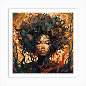 Afrofuturism 89 Art Print