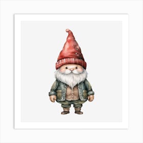 Gnome 8 Art Print