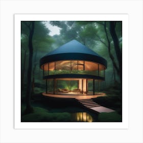 Mystical Forest Retreat 20 Art Print