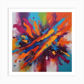 Abstract Painting 43 Art Print