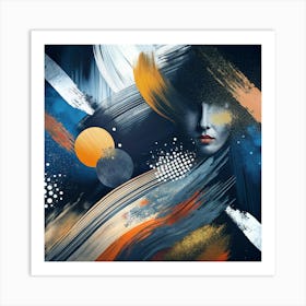 Abstract Painting 255 Art Print