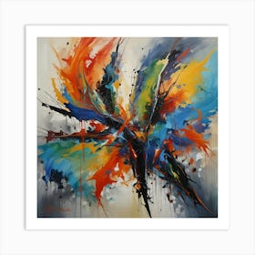 Abstract Painting 160 Art Print