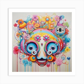 'Sugar Skull' 1 Art Print