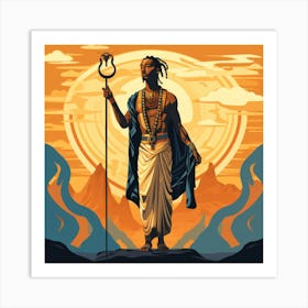 Lord Shiva Art Print