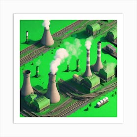 Industrial Scene 1 Art Print