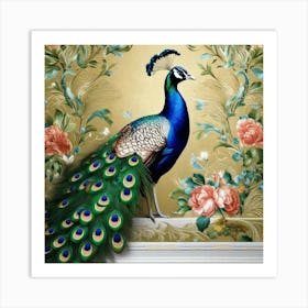 Peacock 3 Art Print