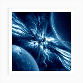 Space - Space Stock Videos & Royalty-Free Footage Art Print