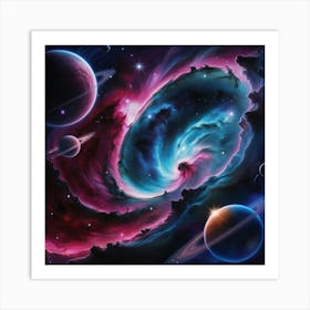 Nebula 4 Art Print