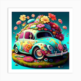 Vw Beetle Art Print