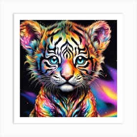 Tiger Cub Art Print