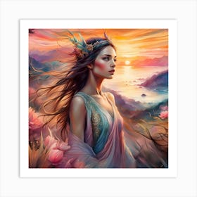 Aphrodite 4 Art Print