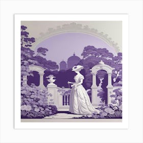 Lavender idyll Art Print