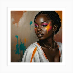 'Black Girl' Art Print