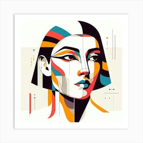 Cleopatra Portrait Artwork 137 Art Print