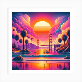 Golden Gate Bridge Art Print