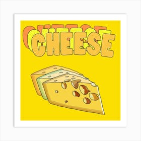 Cheese Art Print