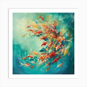 Koi Fish 17 Art Print