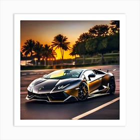 Lamborghini Huracan 1 Art Print