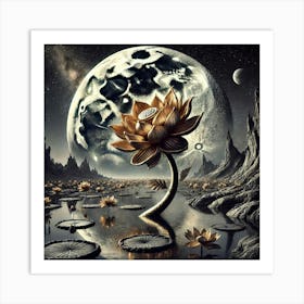 Lotus Flower 165 Art Print