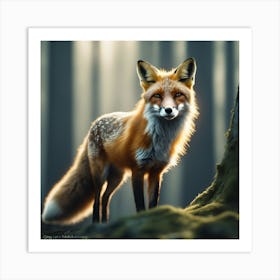 Red Fox 4 Art Print