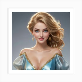 Cinderella 45 Art Print