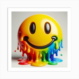 Smiley Face 3 Art Print