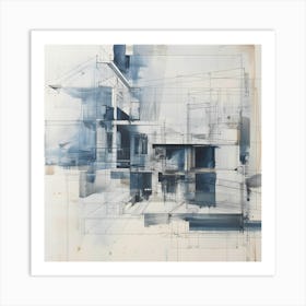 'Architectural Drawing' 1 Art Print