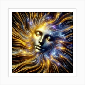 Face Of The Sun Art Print