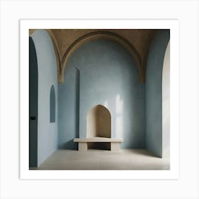 Room With Arches 1 Art Print