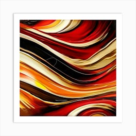 Abstract painting art 5 Art Print