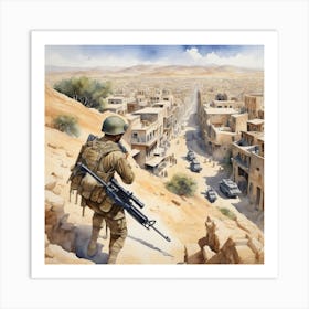 Iraq War 12 Art Print