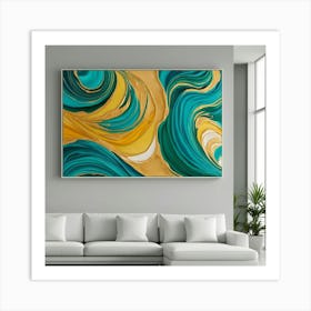 Abstract Painting 1 Art Print