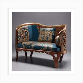 Chinese Sofa Art Print